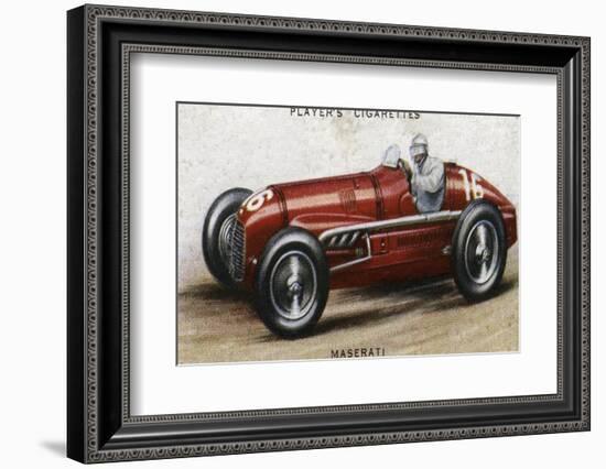 Maserati Racing Car-null-Framed Photographic Print