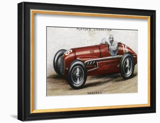 Maserati Racing Car-null-Framed Photographic Print