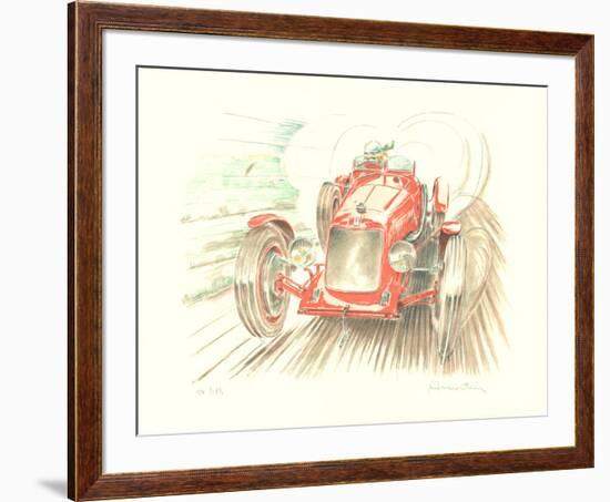 Maserati-Alain Moitrier-Framed Collectable Print