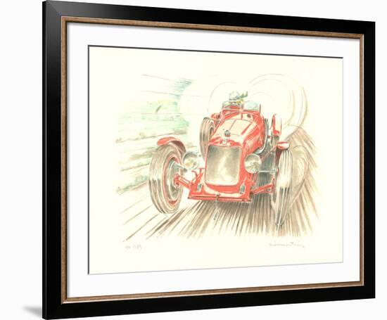 Maserati-Alain Moitrier-Framed Collectable Print