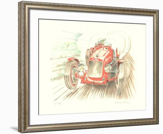 Maserati-Alain Moitrier-Framed Collectable Print