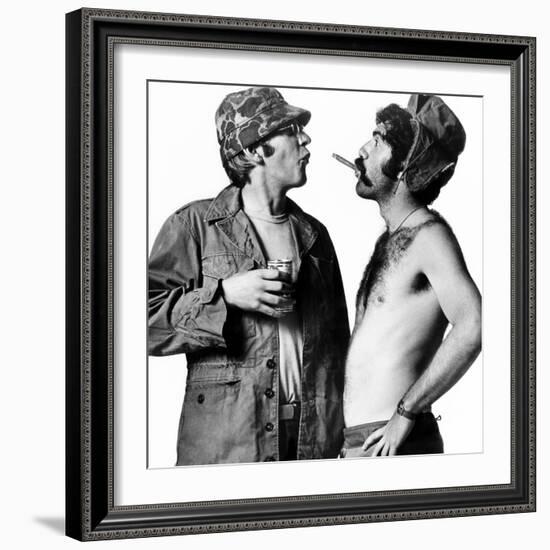 Mash, Donald Sutherland, Elliott Gould, 1970-null-Framed Photo