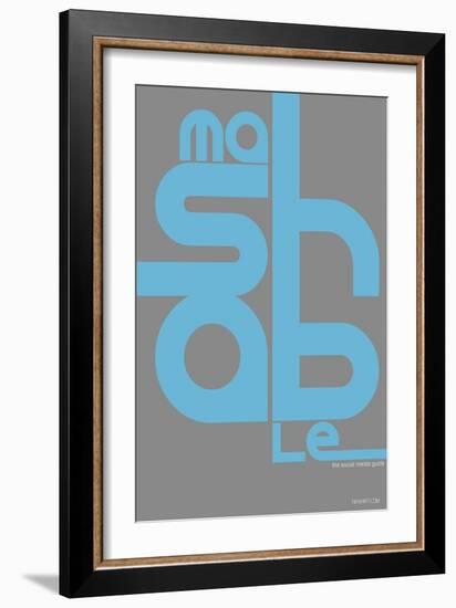 Mashable Poster-NaxArt-Framed Art Print