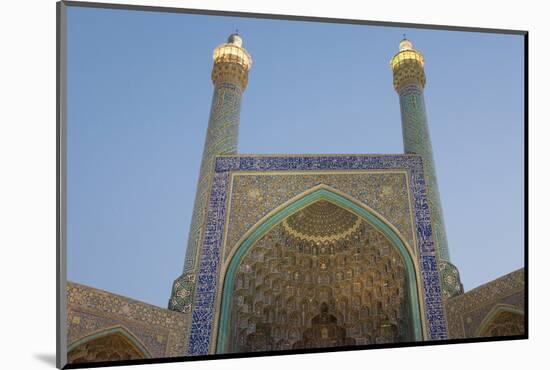 Masjed E Shah, Imam Square, Esfahan, Iran, Western Asia-Eitan Simanor-Mounted Photographic Print