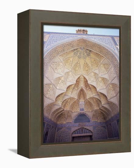 Masjid-I-Jami (Friday Mosque), Isfahan, Iran, Middle East-Robert Harding-Framed Premier Image Canvas