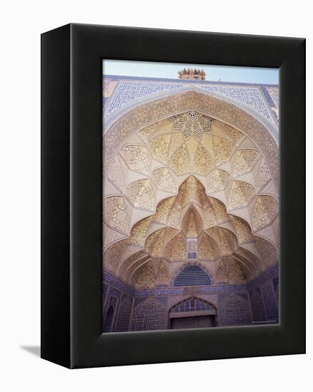 Masjid-I-Jami (Friday Mosque), Isfahan, Iran, Middle East-Robert Harding-Framed Premier Image Canvas