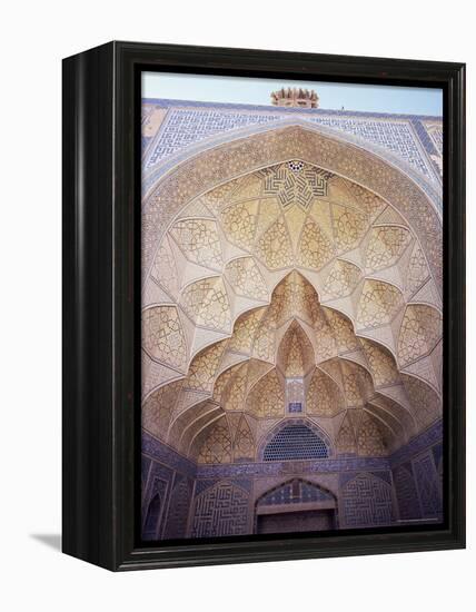 Masjid-I-Jami (Friday Mosque), Isfahan, Iran, Middle East-Robert Harding-Framed Premier Image Canvas