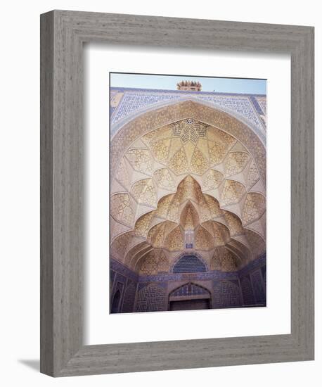 Masjid-I-Jami (Friday Mosque), Isfahan, Iran, Middle East-Robert Harding-Framed Photographic Print