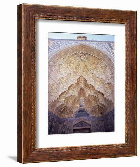 Masjid-I-Jami (Friday Mosque), Isfahan, Iran, Middle East-Robert Harding-Framed Photographic Print