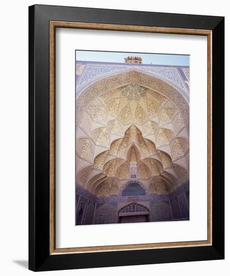 Masjid-I-Jami (Friday Mosque), Isfahan, Iran, Middle East-Robert Harding-Framed Photographic Print