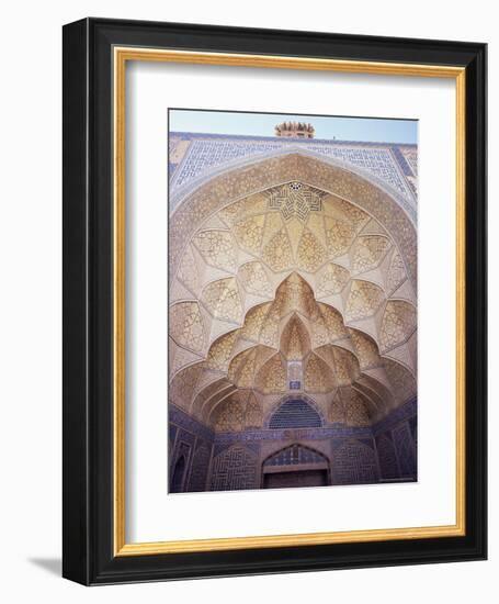 Masjid-I-Jami (Friday Mosque), Isfahan, Iran, Middle East-Robert Harding-Framed Photographic Print