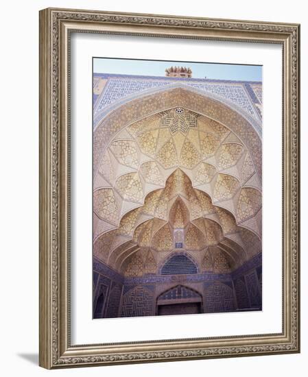 Masjid-I-Jami (Friday Mosque), Isfahan, Iran, Middle East-Robert Harding-Framed Photographic Print