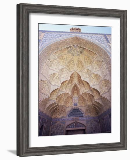 Masjid-I-Jami (Friday Mosque), Isfahan, Iran, Middle East-Robert Harding-Framed Photographic Print