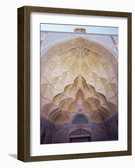Masjid-I-Jami (Friday Mosque), Isfahan, Iran, Middle East-Robert Harding-Framed Photographic Print