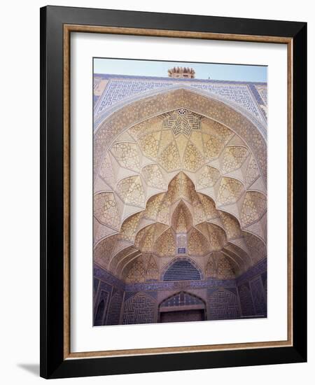 Masjid-I-Jami (Friday Mosque), Isfahan, Iran, Middle East-Robert Harding-Framed Photographic Print