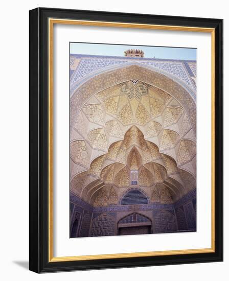 Masjid-I-Jami (Friday Mosque), Isfahan, Iran, Middle East-Robert Harding-Framed Photographic Print