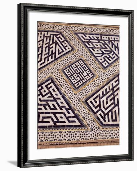 Masjid-I-Jami (Friday Mosque), Isfahan, Iran, Middle East-Robert Harding-Framed Photographic Print