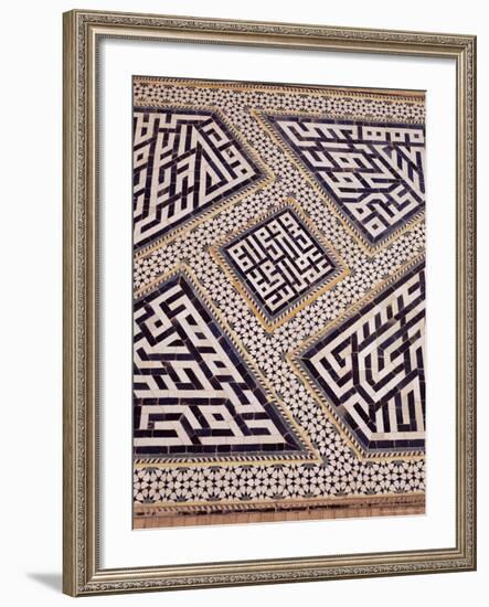 Masjid-I-Jami (Friday Mosque), Isfahan, Iran, Middle East-Robert Harding-Framed Photographic Print