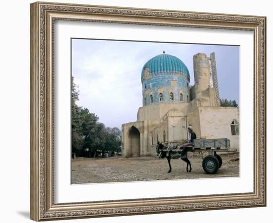 Masjid Sabz, the Green Mosque in Balkh, Afghanistan-Kenneth Garrett-Framed Photographic Print