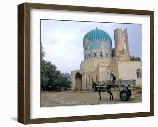 Masjid Sabz, the Green Mosque in Balkh, Afghanistan-Kenneth Garrett-Framed Photographic Print