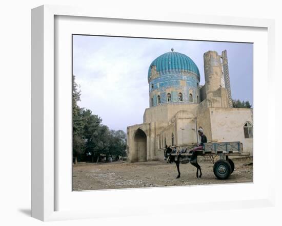 Masjid Sabz, the Green Mosque in Balkh, Afghanistan-Kenneth Garrett-Framed Photographic Print