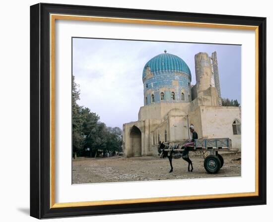 Masjid Sabz, the Green Mosque in Balkh, Afghanistan-Kenneth Garrett-Framed Photographic Print