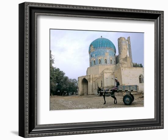 Masjid Sabz, the Green Mosque in Balkh, Afghanistan-Kenneth Garrett-Framed Photographic Print