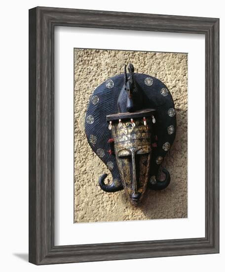 Mask, Bambara Art, Mali-null-Framed Giclee Print