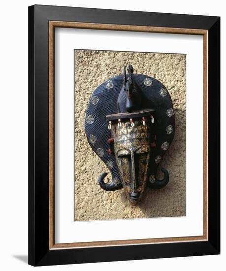 Mask, Bambara Art, Mali-null-Framed Giclee Print