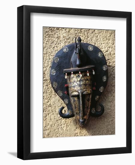 Mask, Bambara Art, Mali-null-Framed Giclee Print