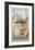 Mask - Comic Old Woman-Paul Klee-Framed Giclee Print