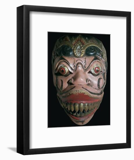 Mask from Java. Artist: Unknown-Unknown-Framed Giclee Print