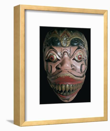 Mask from Java. Artist: Unknown-Unknown-Framed Giclee Print