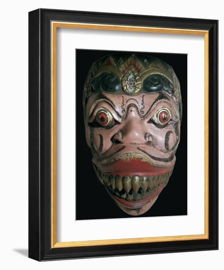 Mask from Java. Artist: Unknown-Unknown-Framed Giclee Print
