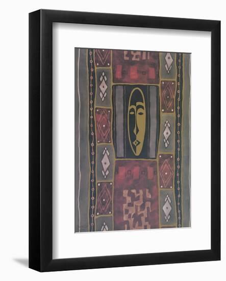 Mask II-Dominique Gaudin-Framed Giclee Print