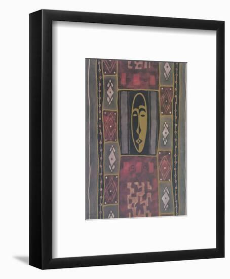 Mask II-Dominique Gaudin-Framed Art Print