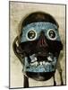 Mask of Tezcatlipoca, the Smoking Mirror, Mixtec/Aztec, Mexico, c1500-Werner Forman-Mounted Photographic Print