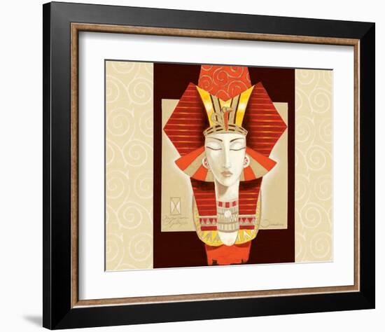 Mask of the Queen-Joadoor-Framed Art Print