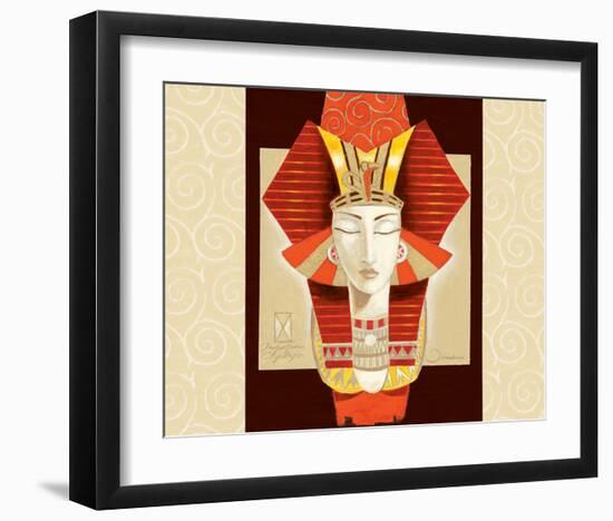 Mask of the Queen-Joadoor-Framed Art Print