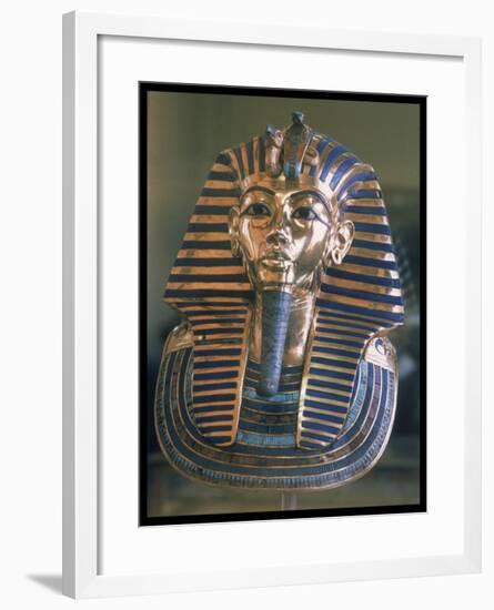 Mask of Tutankhamun-null-Framed Photographic Print