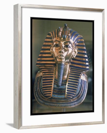 Mask of Tutankhamun-null-Framed Photographic Print