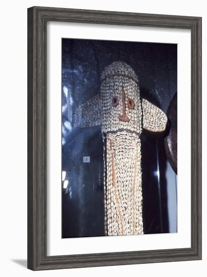 Mask of wood and metal, Bamana People, Mali, 20th century-Unknown-Framed Giclee Print