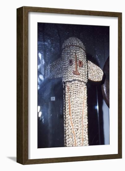 Mask of wood and metal, Bamana People, Mali, 20th century-Unknown-Framed Giclee Print