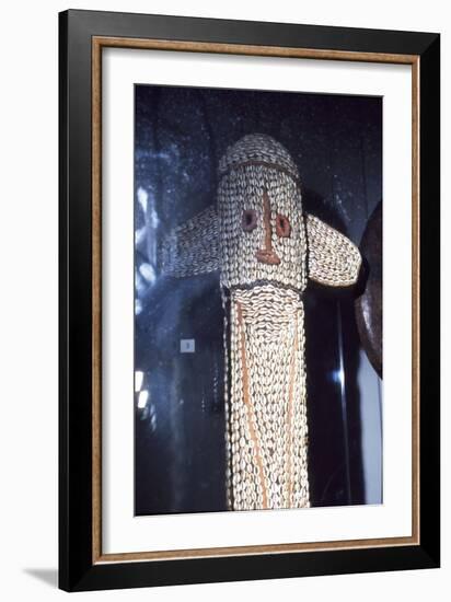 Mask of wood and metal, Bamana People, Mali, 20th century-Unknown-Framed Giclee Print