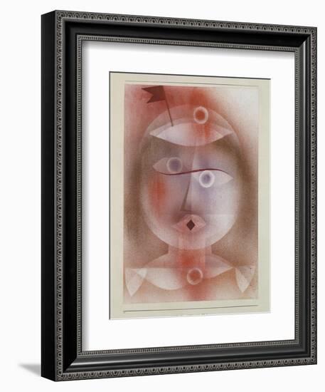 Mask with Flag, 1925-Paul Klee-Framed Giclee Print