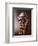 Mask with humanoid face-Werner Forman-Framed Giclee Print