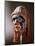 Mask with humanoid face-Werner Forman-Mounted Giclee Print