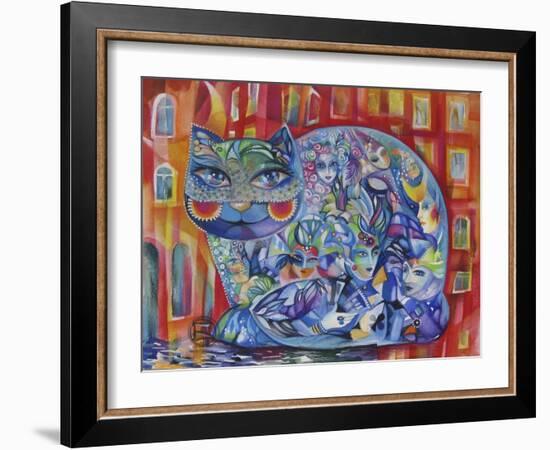 Mask-Oxana Zaika-Framed Giclee Print