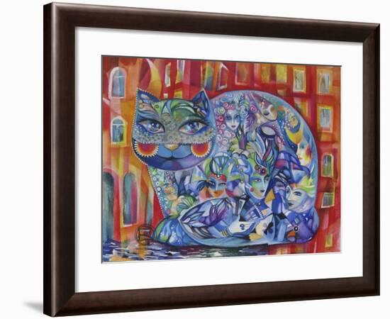 Mask-Oxana Zaika-Framed Giclee Print