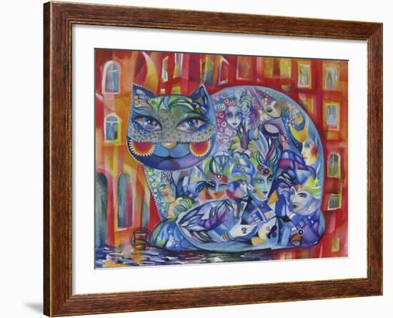 Mask-Oxana Zaika-Framed Giclee Print